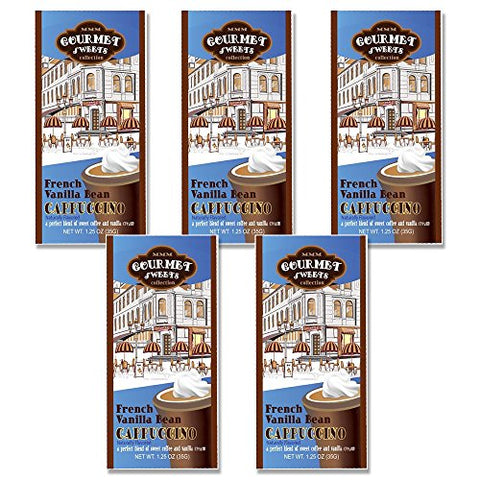 Year Round Packets McSteven's Gourmet Sweets Natural French Vanilla Bean Chocolate Cappuccino Packets, 1.25 Oz