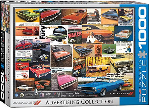 Dodge Vintage Car Ads 1000 pc