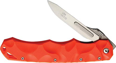 Havalon Piranta Stag Linerlock Orange
