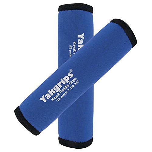 Yakgrips® Blue Non-Slip Soft Kayak Canoe Paddle Grips