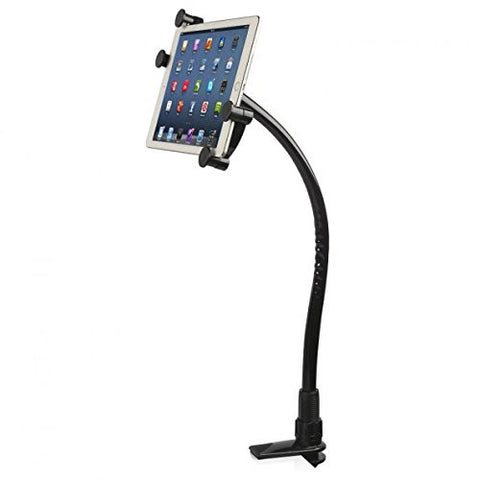 i-Static Universal Tablet Stand Desktop Clamp Holder 360 Degree Bedside Firm Black