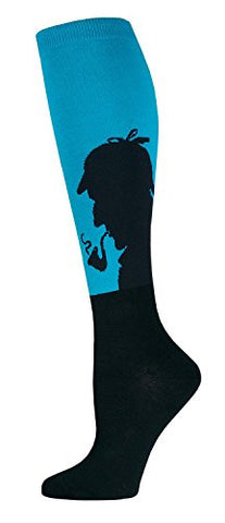 Womens Knee High "Sherlock", Lagoon