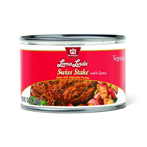 Loma Linda Swiss Stake with Gravy (13oz)