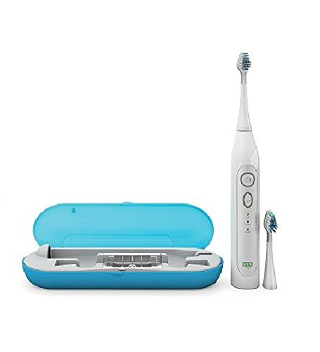 Dazzlepro, Elite Sonic Toothbrush with USB Sanitizing Storage Case - Sky
