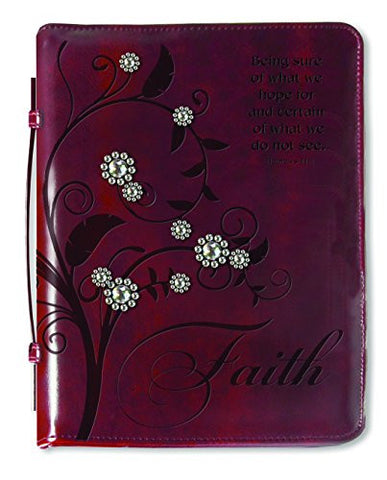 Bible Cover: Tree of Faith with Gems, XL