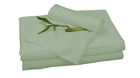 Rayon from Bamboo King Sheet Set in Sage