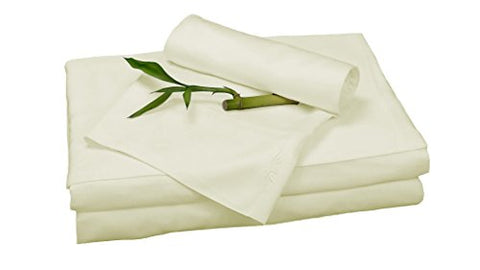 Rayon from Bamboo Queen Sheet Set in Ivory