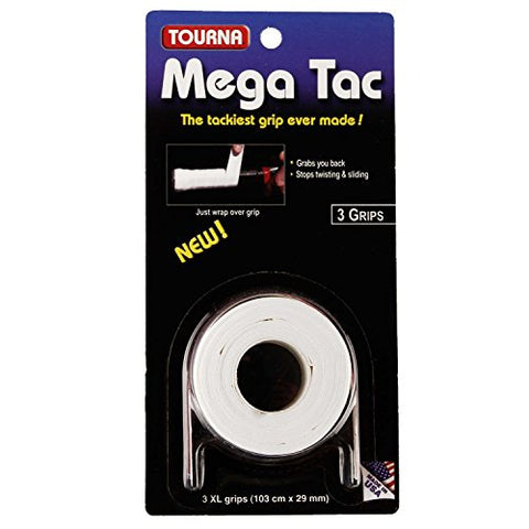 Mega Tac - Ultra Tacky Feel, Xl Size - Mega-tac White
