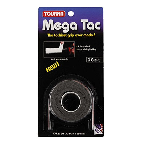 Mega Tac - Ultra Tacky Feel, Xl Size - Mega-tac Black