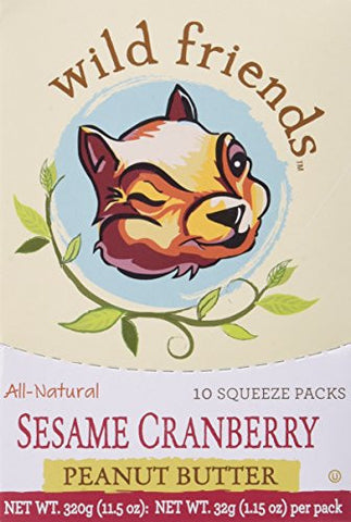 Sesame Cranberry Peanut Butter 1.15 oz Packets