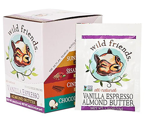 Vanilla Espresso Almond Butter 1.15 oz Packets