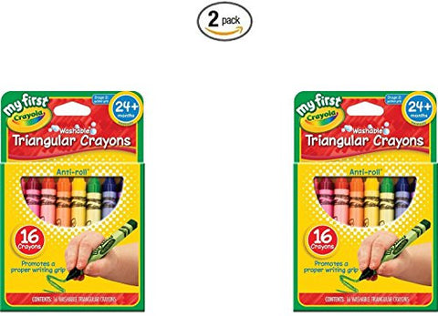 16 ct. Triangular Crayons