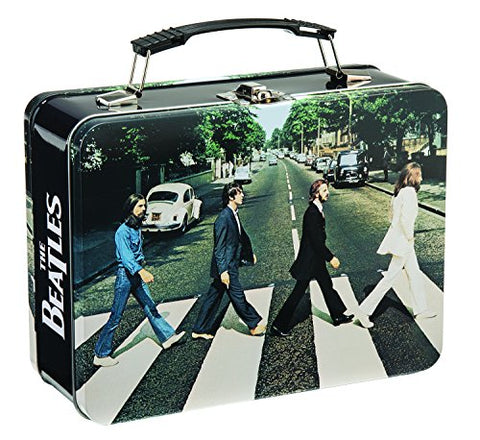 The Beatles Abbey Road Large Tin Tote, 9 x 3.5 x 7.5" h