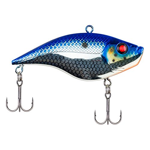 Berkley BHBWP1/2-BSVR Warpig Lipless Crankbait, 3", 1/2 oz, Blue Silver, Sinking (187491)