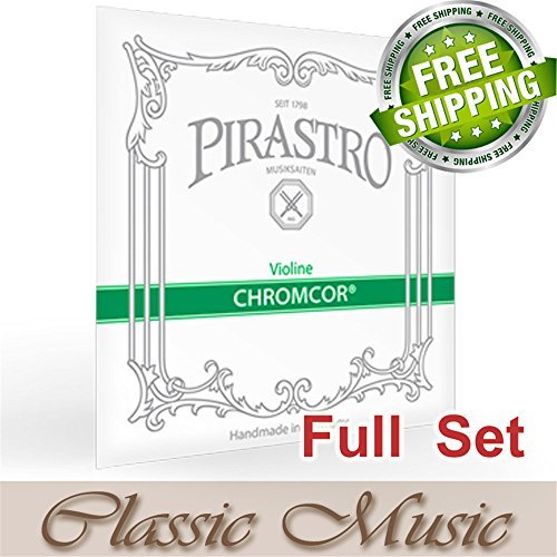 Chromcor Violin Set with Ball E 4/4