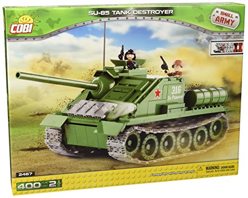 Small Army SU-85 Tank Destroyer, 400 pcs