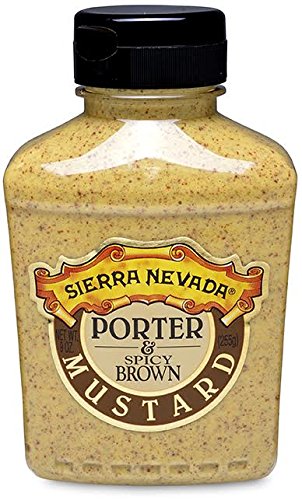 Sierra Nevada Porter & Spicy Brown Mustard-Plastic Squeeze Bottle 9oz