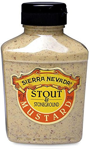 Sierra Nevada Stout & Stoneground Mustard-Plastic Squeeze Bottle 9oz