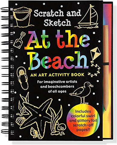 Scratch & Sketch - At The Beach (Hardcover)
