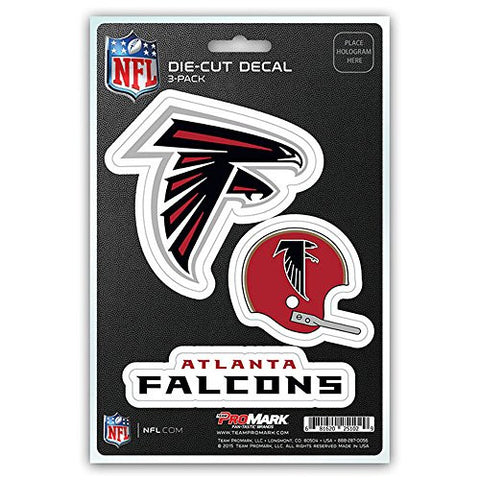 Atlanta Falcons Standard Team Decal 3-Pack