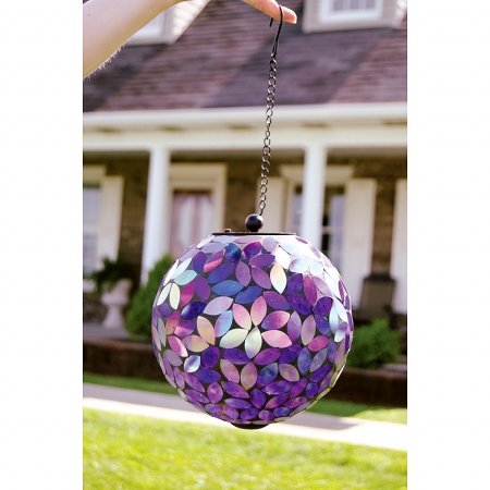 8" Mosaic Reflections Solar Orb