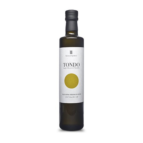 Marchesi di Spedalotto Extra Virgin Olive Oil, Organic Tondo D.O.P. - 2017 Harvest, 500 ml/16.9 fl oz