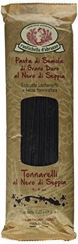 Flavored no Egg, Tonnarelli with Squid Ink, 500 gr