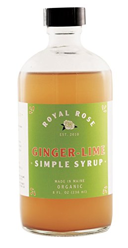 Ginger-Lime Simple Syrup Organic 8oz