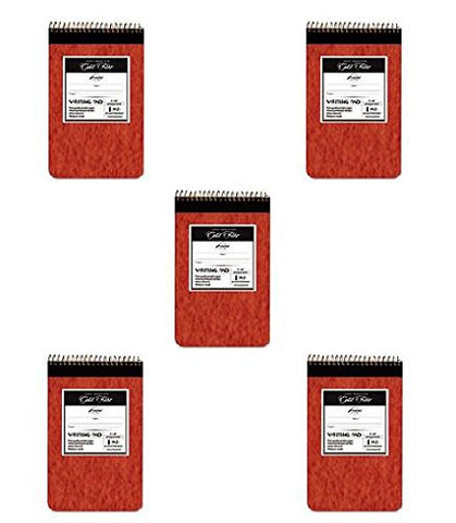 Ampad Gold Fibre Retro Writing Pads, 5 x 8 , Medium Ruled, Ivory