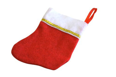 Mini Christmas Stocking - Red 5"
