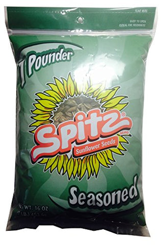 Spitz Sunflower Seeds Seasoned 10 Count 16 Oz