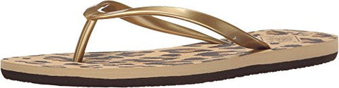 Women's Sandals Jess Print - Gold/Brown Leopard Print, Size 9