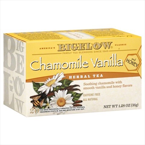Bigelow Tea Chamomile Vanilla Honey Herbal Tea (20 ct)