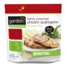 Gardein Frozen Vegan Products Retail Chick'n Scallopini (10 oz)