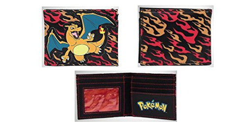 Charizard Flame Blast Bi-Fold Wallet (R)