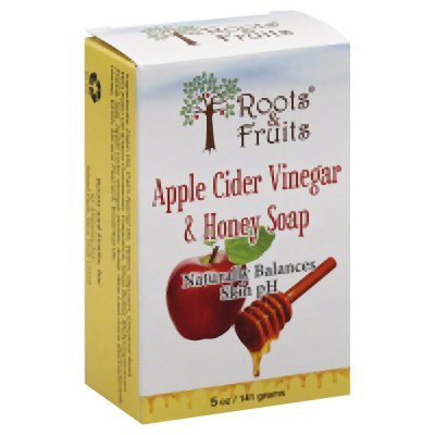 Roots & Fruits By Bio Nutrition - 5 oz Apple Cider Vinegar Honey Soap