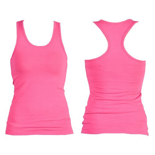Practice Racer Tank - Hot Pink, Large