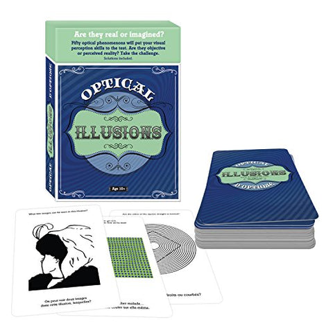 50 Pc. Optical Illusion Cards