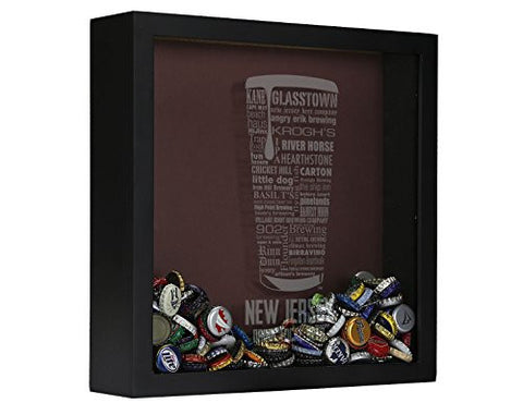 Shadow Box Typography - New Jersey