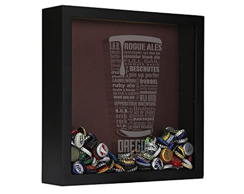 Shadow Box Typography - Oregon