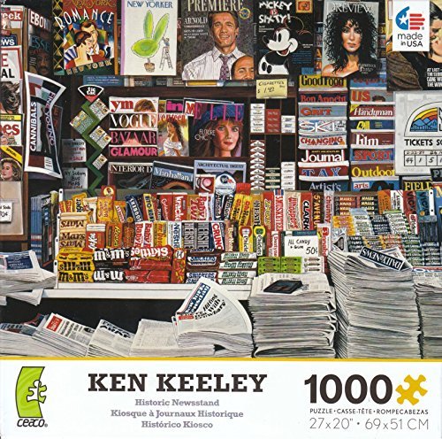 Historic Newstand By Ken Keeley 1000 Piece Puzzle