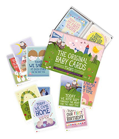 Original Edition Baby Cards Twin Gift Set - English, 48 Cards, 9.1 x 6.1 x 4.5 inch