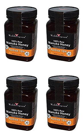 100% Raw Manuka Honey KFactor 16 325g glass jar/11.5 oz