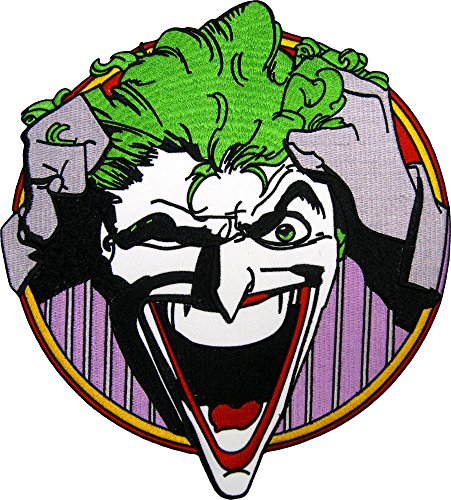 "Large The Joker Pulling Hair Laughing