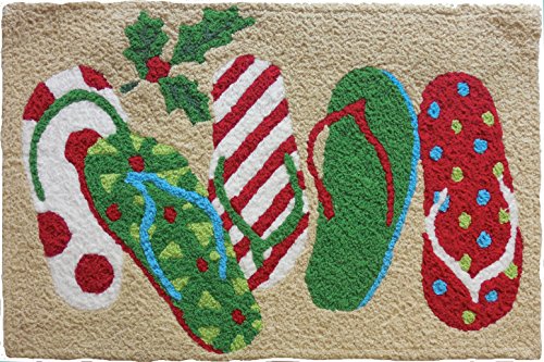 Christmas Sandals, Jellybean Rug 21" x 33"
