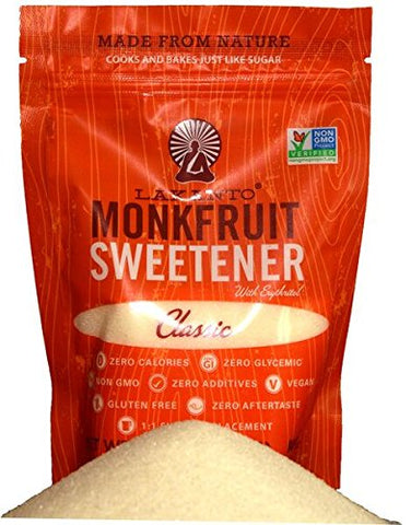 LAKANTO Classic
Sugar Free Sweetener
235 Gram Pouch