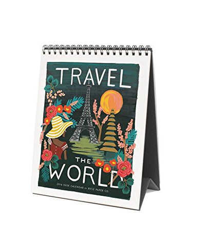 2016 TRAVEL THE WORLD ( 6 x 7.5 in., 12 mo.)