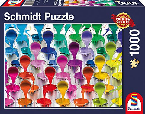 Schmidt Spiele - Puzzle: 1000 Paint Bucket Waterfall