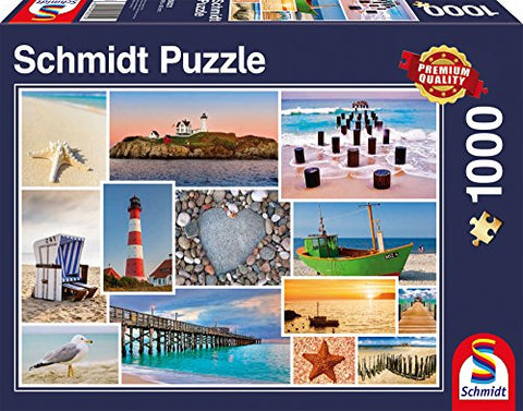 Schmidt Spiele - Puzzle: 1000 By The Sea