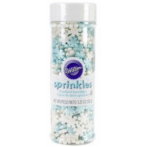 Wilton Sprinkles - Snowflake Mix Jumbo (3.25 oz)